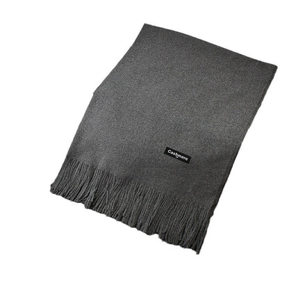 Women's Artificial Cashmere Pure Color Bai Match Scarfs