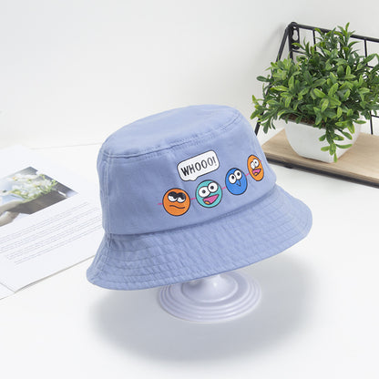 Children's Cartoon Cute Bucket Korean Style Travel Kids' Headwear