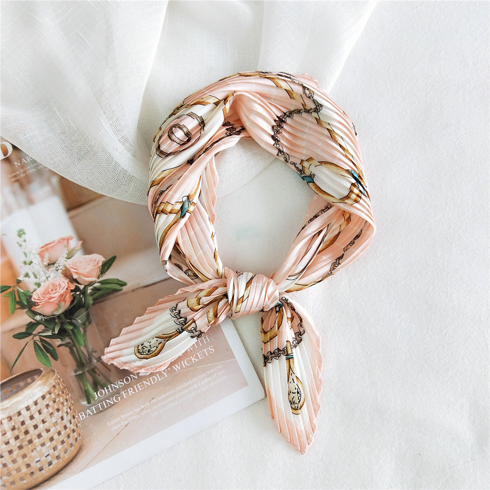 Women's Silk Autumn Summer Korean Style Headband Work Scarfs