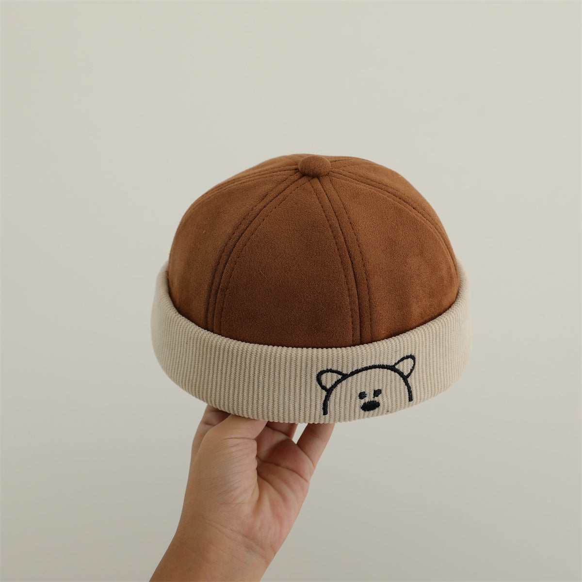 Women's & Men's Chinese Landlord Korean Deerskin Veet Western Kids' Headwear