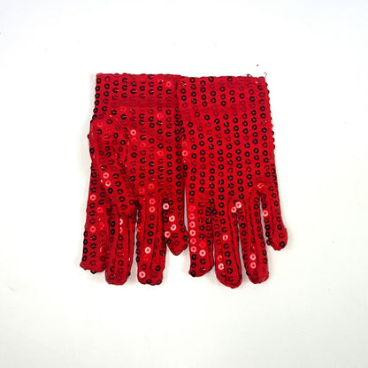 Children's Sequined Dance Show Kindergarten Jackson Adult Gloves