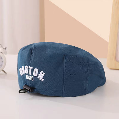 Hat Western Style Denim Beret Boys Kids' Headwear