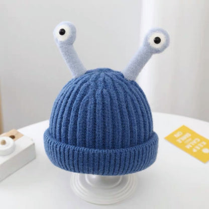 Children's Funny Hat Woolen Cute Cartoon Luminous Tentacles Warm Kids' Headwear