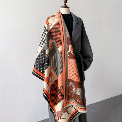 Warm Fashion Elegant Air-conditioned Room Shawl Scarfs