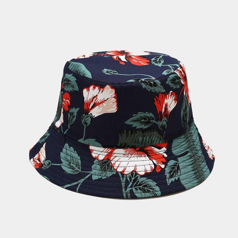 Women's Printed Double-sided Sun Summer Outdoor Travel Hats & Caps