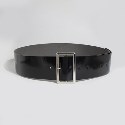 Women's & Men's Christmas Simple Black Holiday Clothing Matching Belts