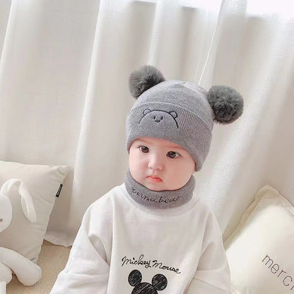 Winter Warm Wool Hat Born Months Kids' Headwear