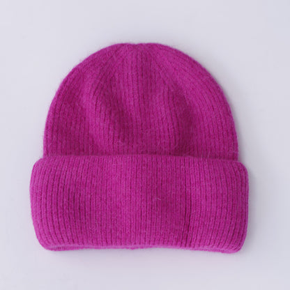 Women's & Men's Hat Warm Fashion Solid Color Korean Hats & Caps