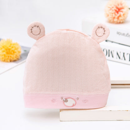 Single Layer Born Fetal Pure Cotton Kids' Headwear