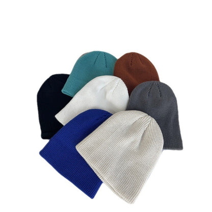 Women's Korean Fashionable Solid Color Big Head Hats & Caps