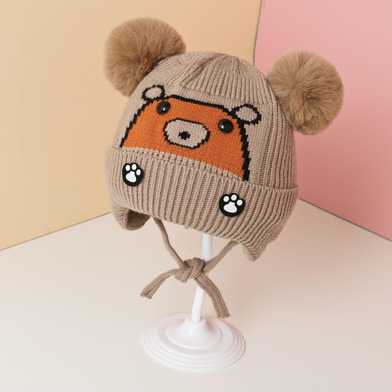 Children's Super Earmuffs Knitted Infant Heating Pad Kids' Headwear