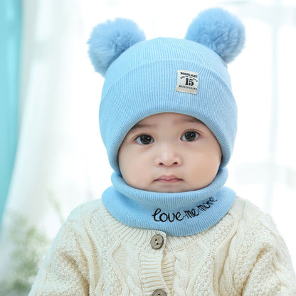 Children's Hat Unisex Winter Warm Wool Kids' Headwear