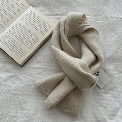 Women's & Men's Australian Pure Cotton Wool Color Winter Scarfs