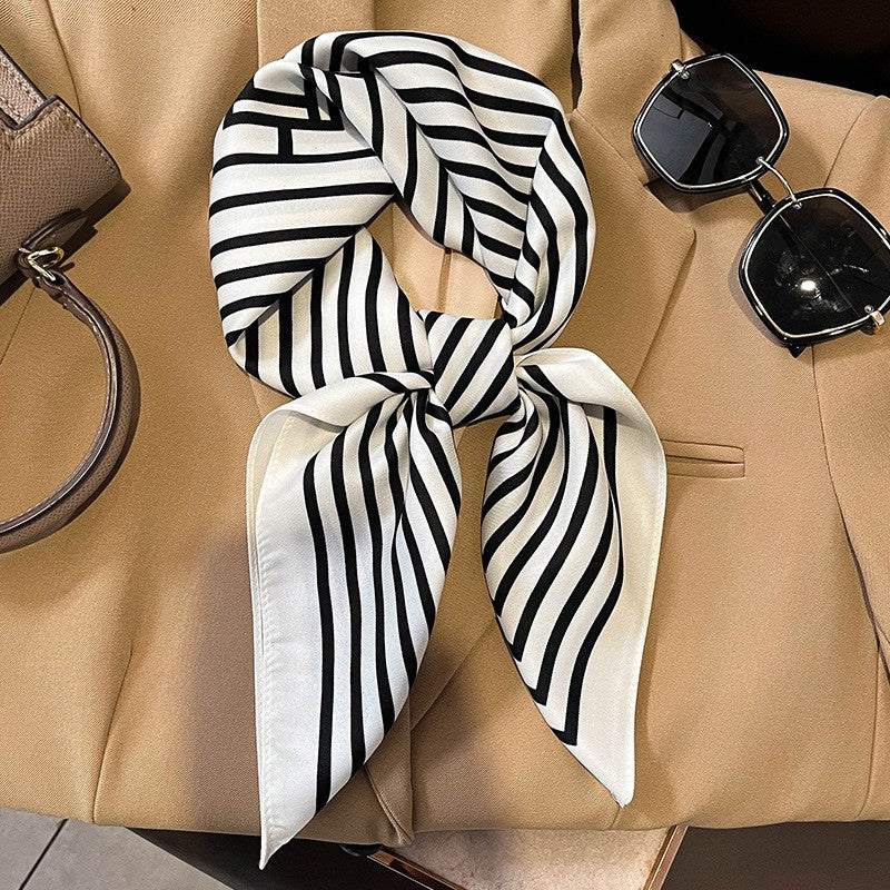 High Sense Small Square Towel Female Scarfs