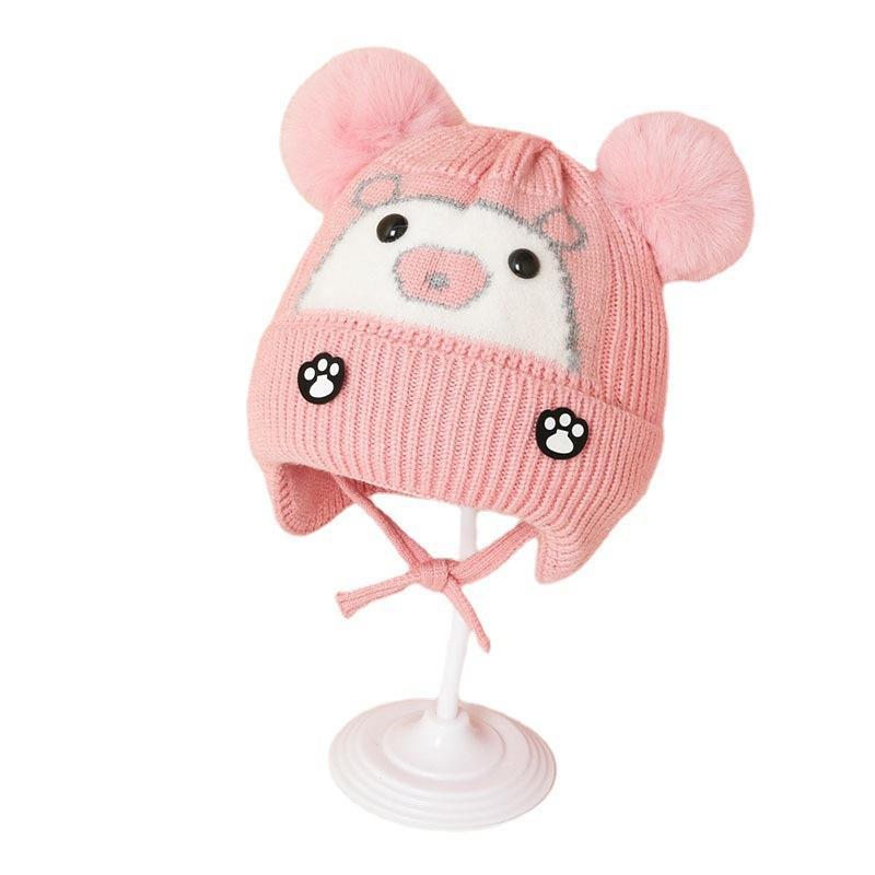 Children's Super Earmuffs Knitted Infant Heating Pad Kids' Headwear