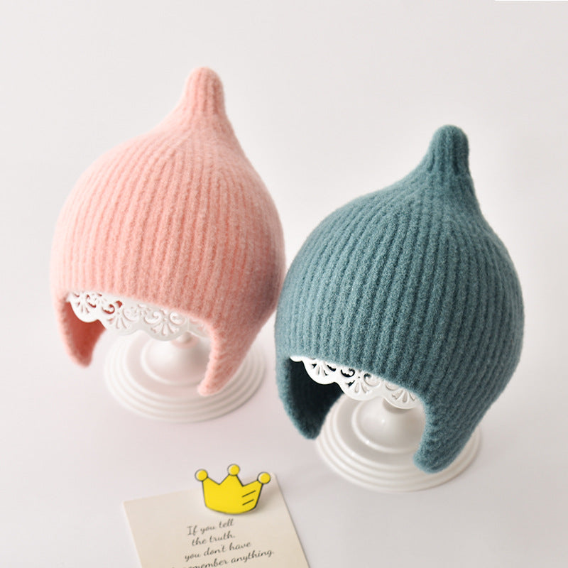 Cute Knit Male Female Knitted Ear Kids' Headwear