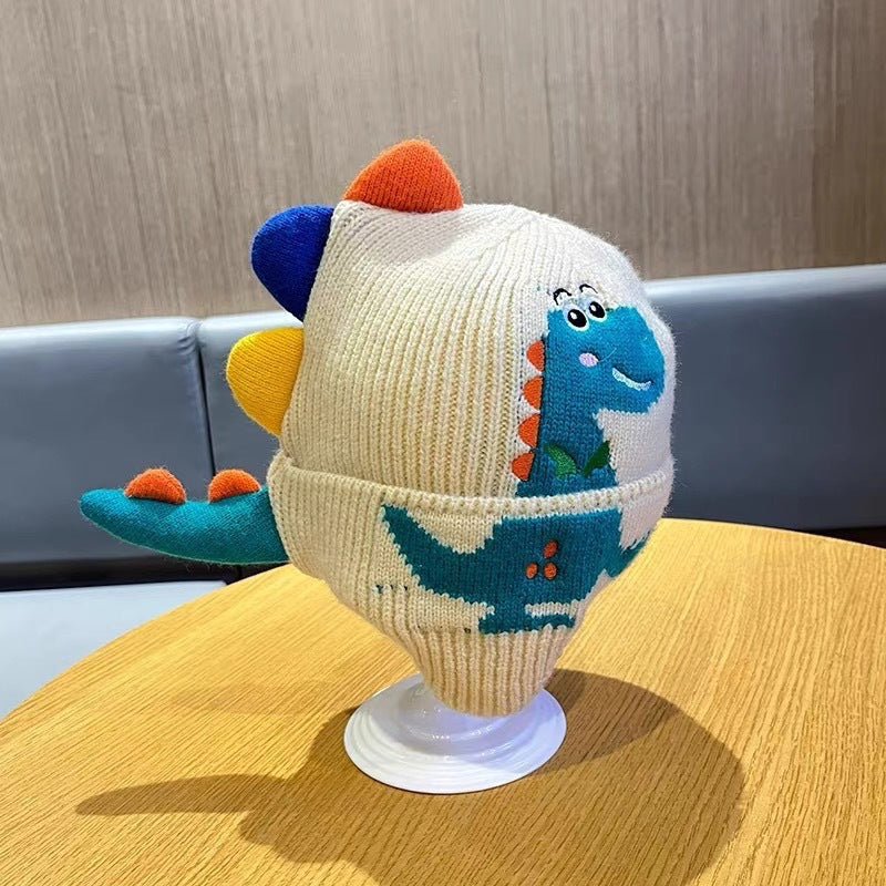 Children's Gary Cloth Knitted Hat Cartoon Little Kids' Headwear