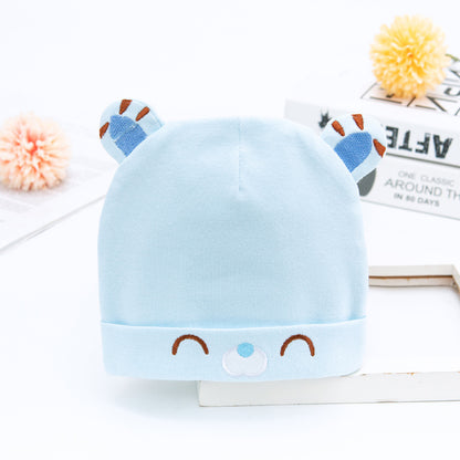 Hat Pure Cotton Class Born Boneless Kids' Headwear