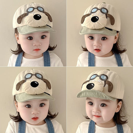 Autumn South Hat Cute Puppy Super Kids' Headwear