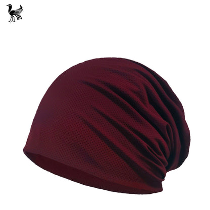 Women's Toque Thin Waffle Pure Color Cotton Fashion Hats & Caps