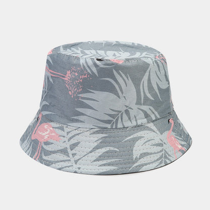 Women's Printed Double-sided Sun Summer Outdoor Travel Hats & Caps