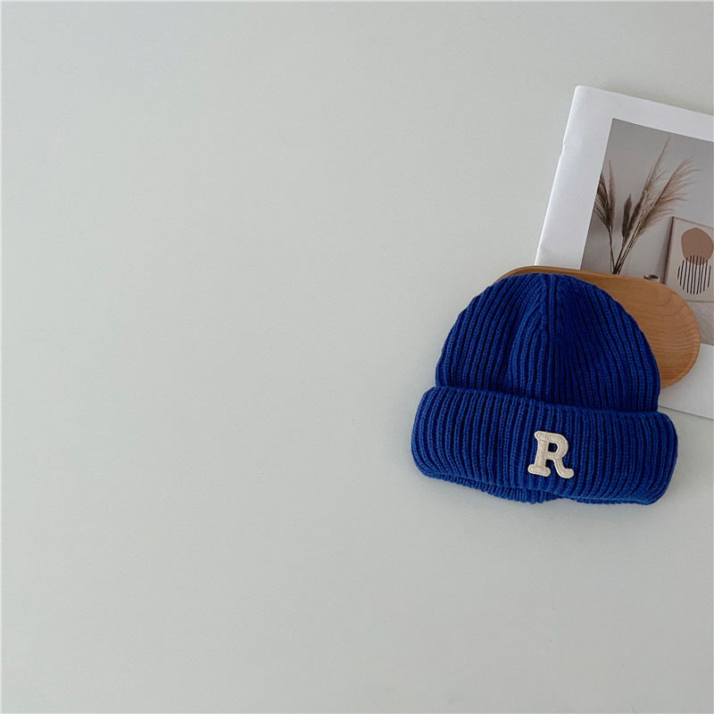 Children's Hat Boys Fashion Letters Skullcap Medium Kids' Headwear