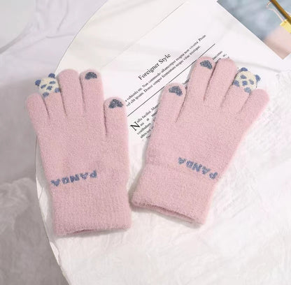 Warm Veet Padded Thickened Cycling Touch Gloves