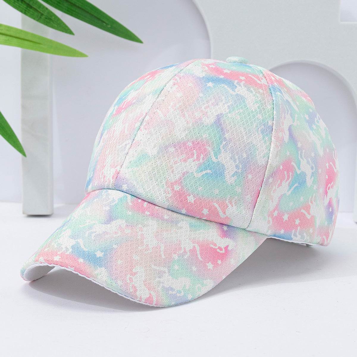 Trendy Starry Sky Sun Protection Hat Peaked Kids' Headwear