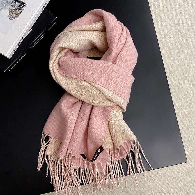 Women's Good Quality Solid Color For Winter Scarfs