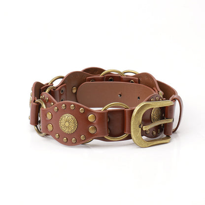 Women's Accessories Alloy Retro Female Ornament Skirt Belts