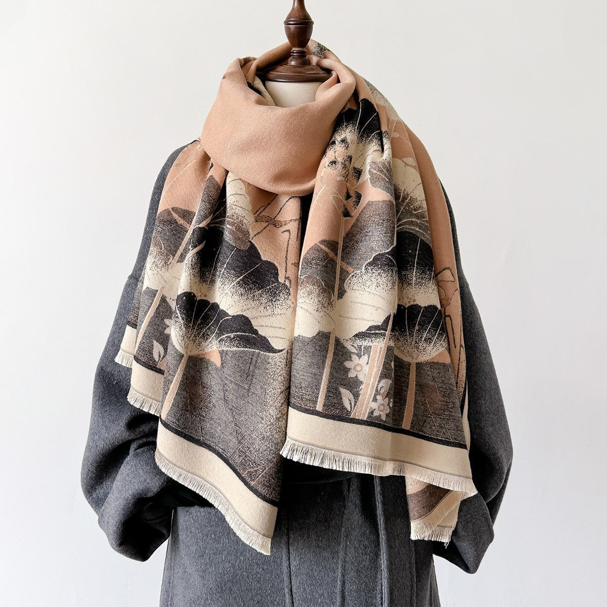 Warm Fashion Elegant Air-conditioned Room Shawl Scarfs