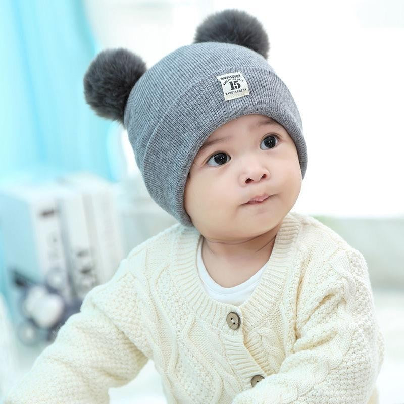 Winter Warm Wool Hat Born Months Kids' Headwear