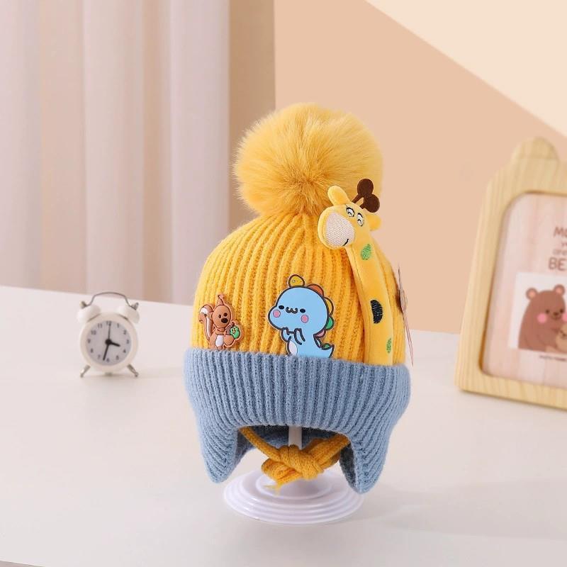 Children's Cute Winter Boy Hat Warm Ear Protection Kids' Headwear