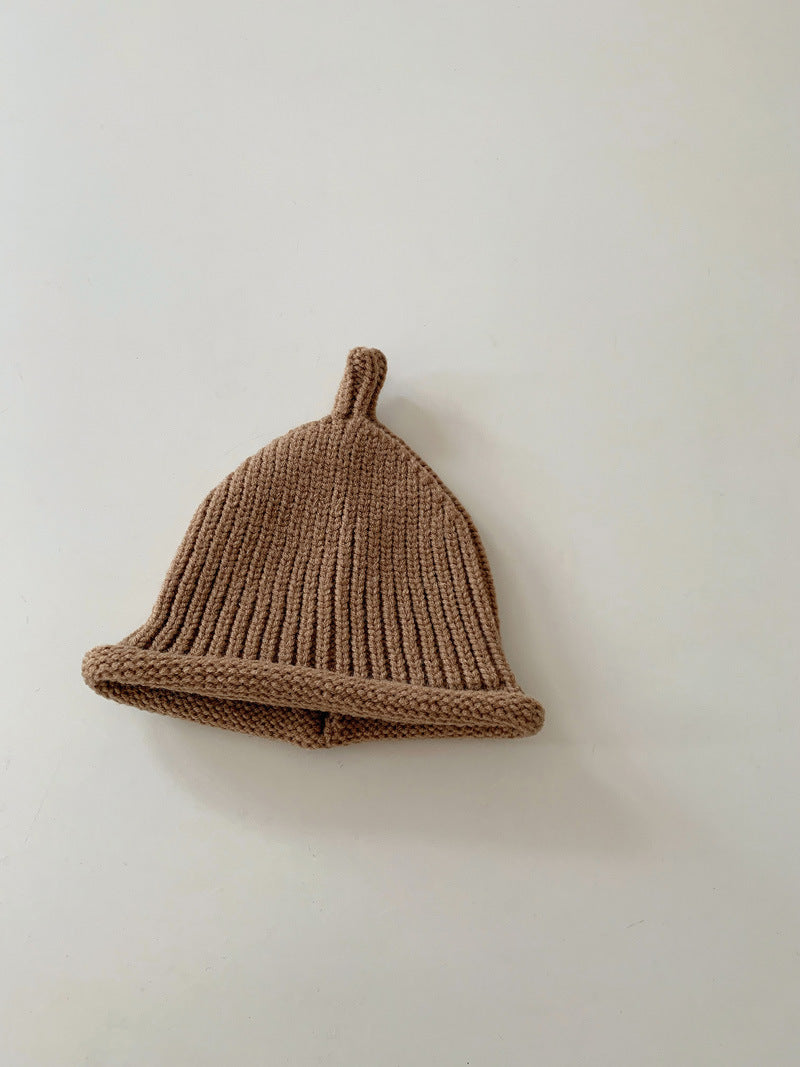 Color Small Woolen Hat Knitted Cute Kids' Headwear