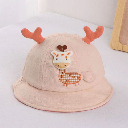 Children's Hat Protective Mask Bucket Male Female Kids' Headwear