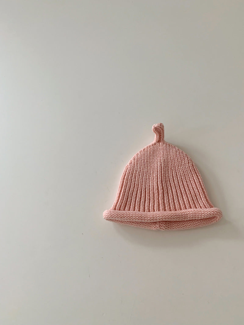 Color Small Woolen Hat Knitted Cute Kids' Headwear