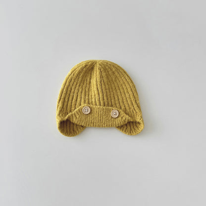 Autumn South Hat Knitted Warm Earflaps Kids' Headwear