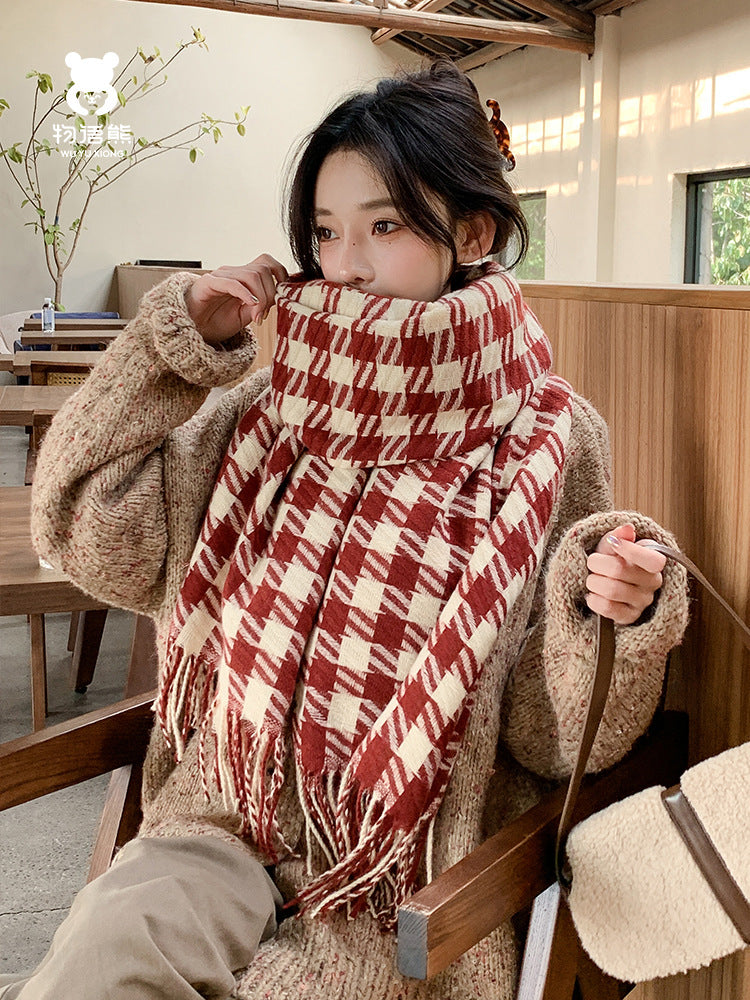 Women's Korean Style Versatile Fashionable Long Soft Scarfs