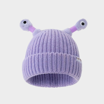 Children's Woolen Cute Cartoon Funny Tentacles Boys Warm Kids' Headwear