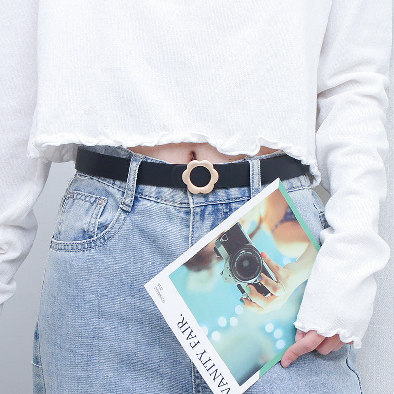 Women's Thin Summer Versatile Jeans Decoration Fashion Belts