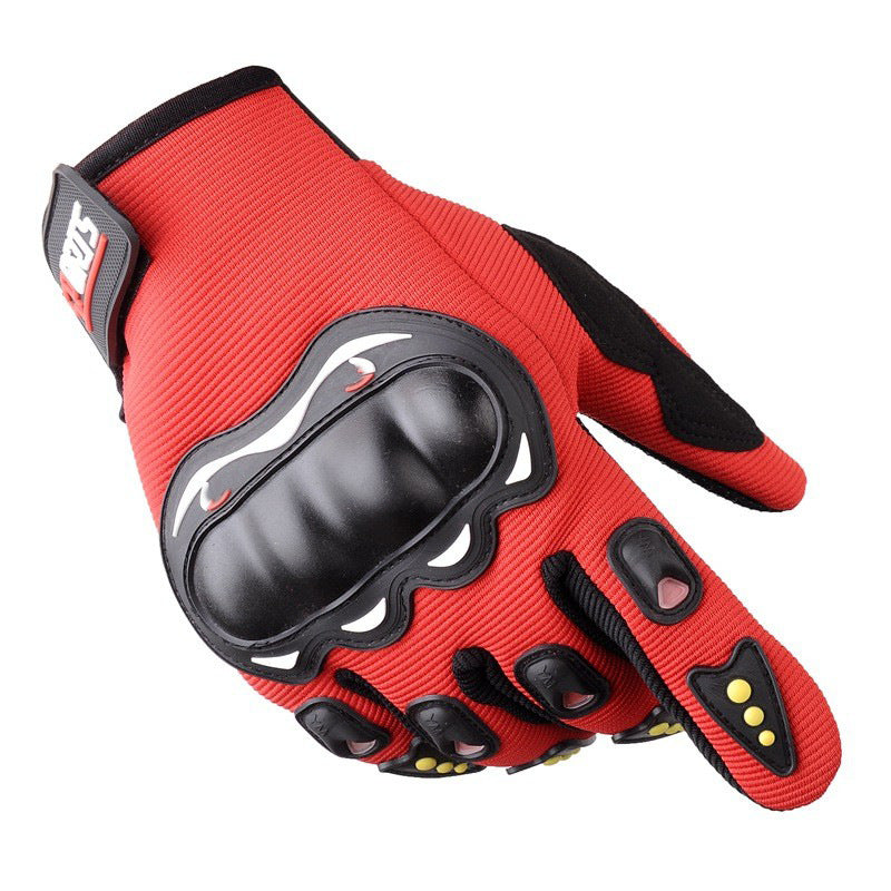 Men's Sports Motorbike Outdoor Racing Hard Shell Gloves