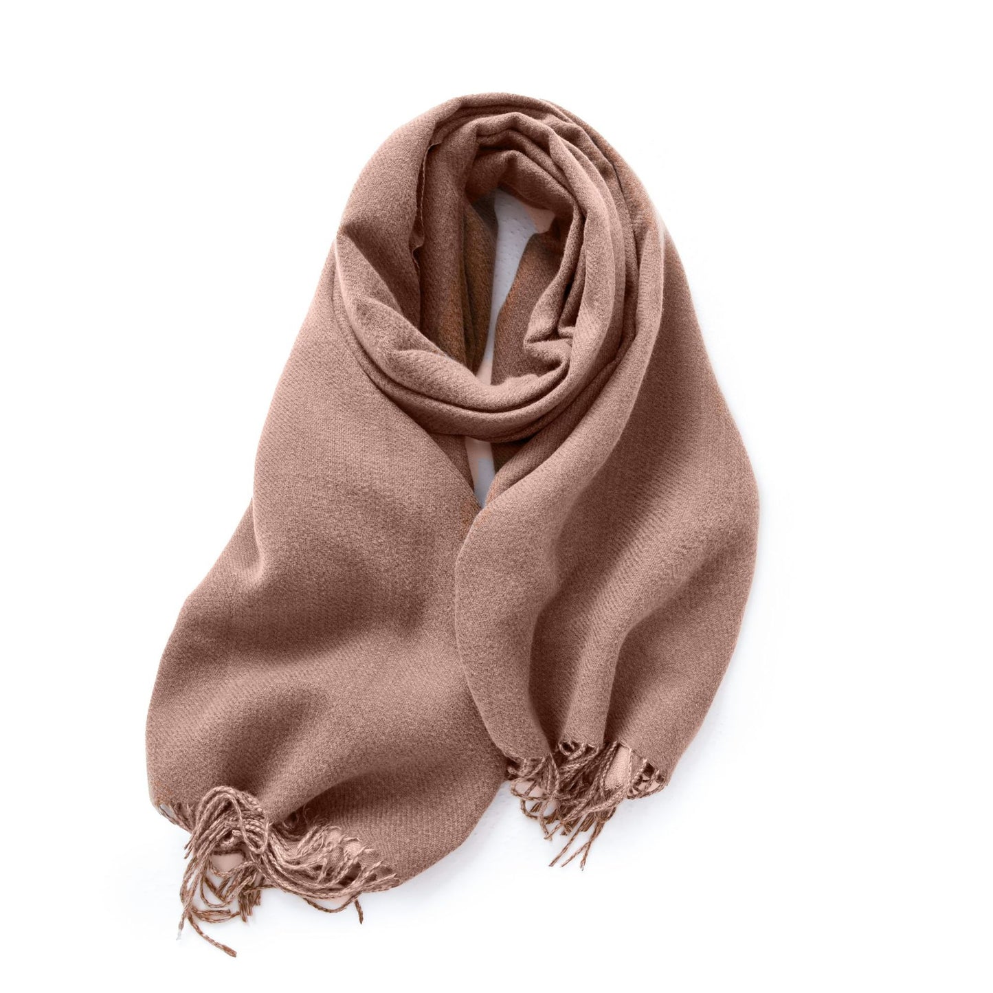 Women's Double-sided Solid Color Macaron Winter Fashion Scarfs