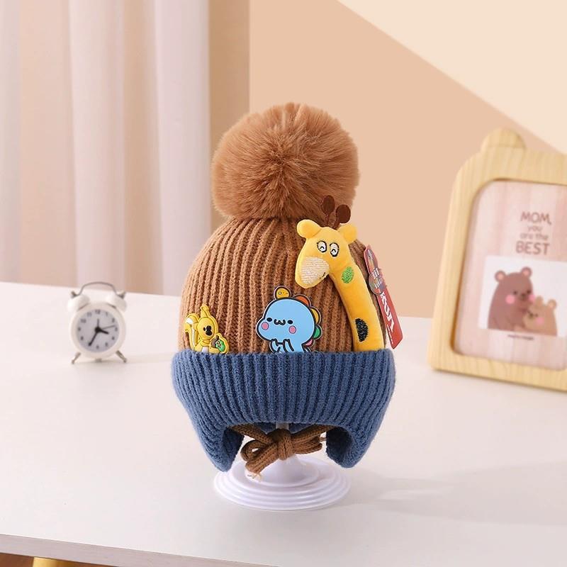 Children's Cute Winter Boy Hat Warm Ear Protection Kids' Headwear