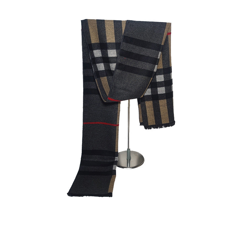 Men's Casual Business Gift Warm Cashmere Scarfs