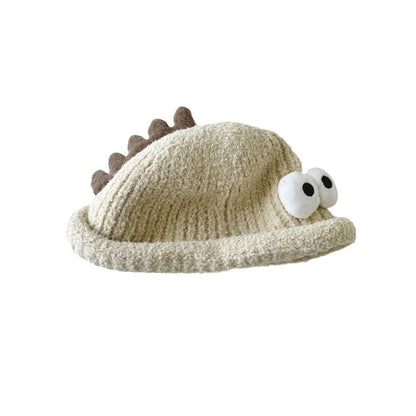 Hat Super Cute Dinosaur Knitted Skullcap Kids' Headwear