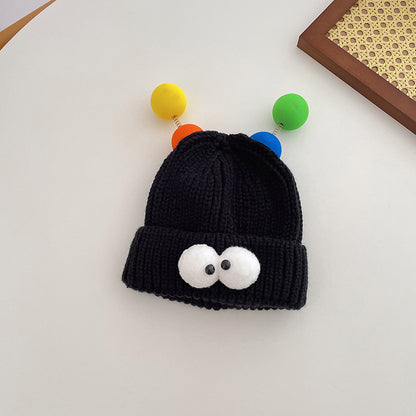 Male Female Cute Warm Beanie Hat Kids' Headwear