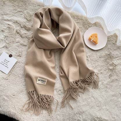 Female Korean Warm Couple Outer Wear Scarfs