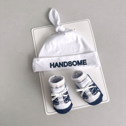 Hat Socks Suit Born Fetal Male Kids' Headwear