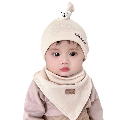 Hat Thin Born Beanie Triangular Binder Kids' Headwear