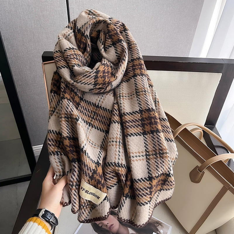 Versatile Korean Style Literary Couple Commuter Scarfs